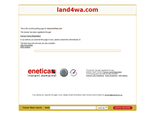 Tablet Screenshot of land4wa.com